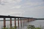 Ponte rodoferroviária sobre o Rio Tocantins, em Marabá - PA